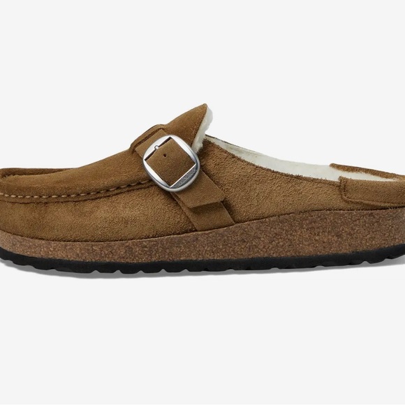 Birkenstock women’s 11 Buckley Shearling - Suede - Picture 5 of 6
